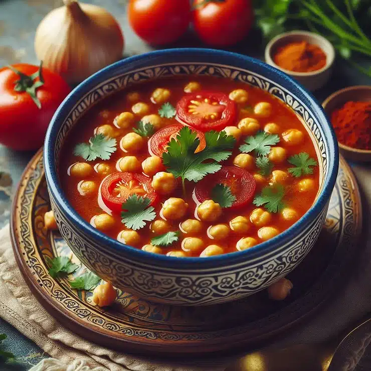 Harira- Marokkansk Kikærtesuppe