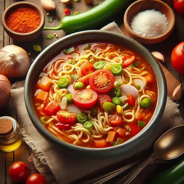 Sopa de Fideo - Mexicansk nudelsuppe 