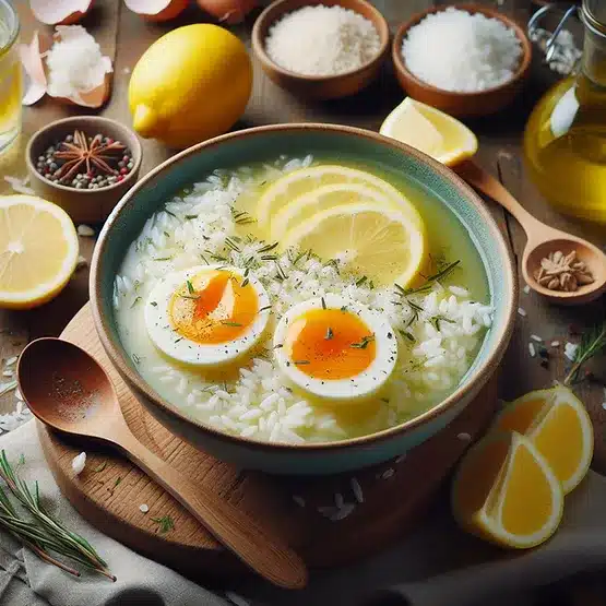 Avgolemono – Græsk citronsuppe