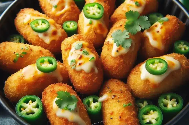 Opskrift på jalapeño poppers i airfryer