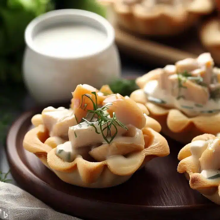 Tarteletter med kylling