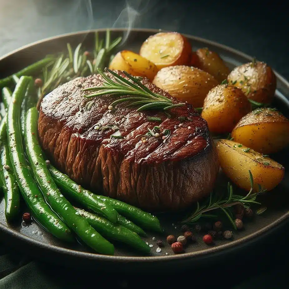Opskrift på oksefilet med rosmarin