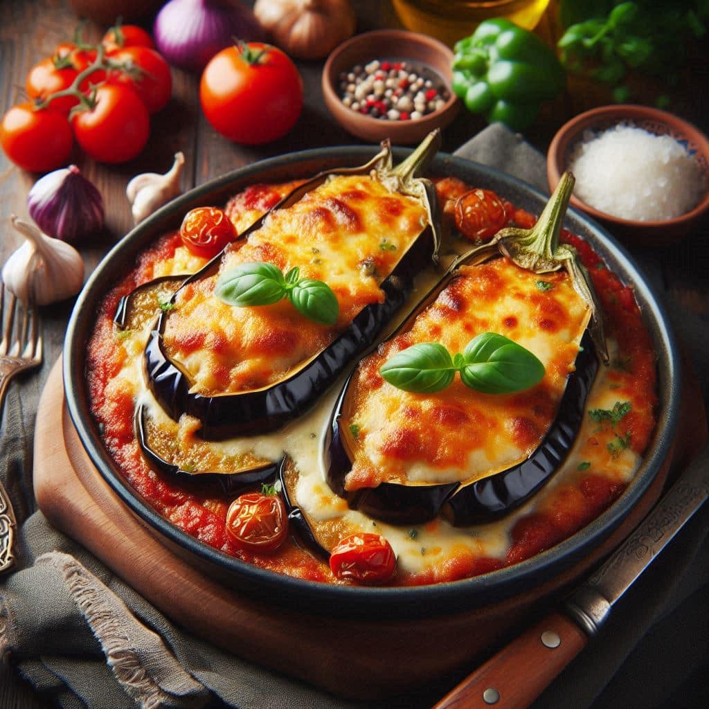Aubergine parmigiana