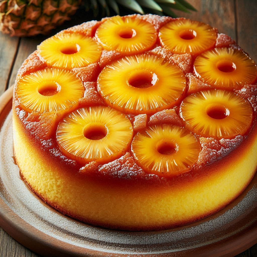 Ananas upside-down kage