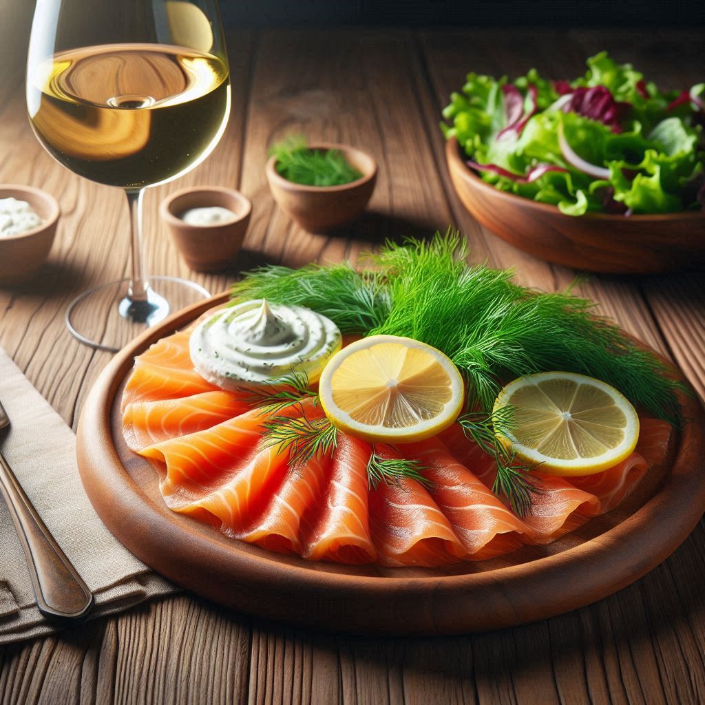 Hjemmelavet gravad laks