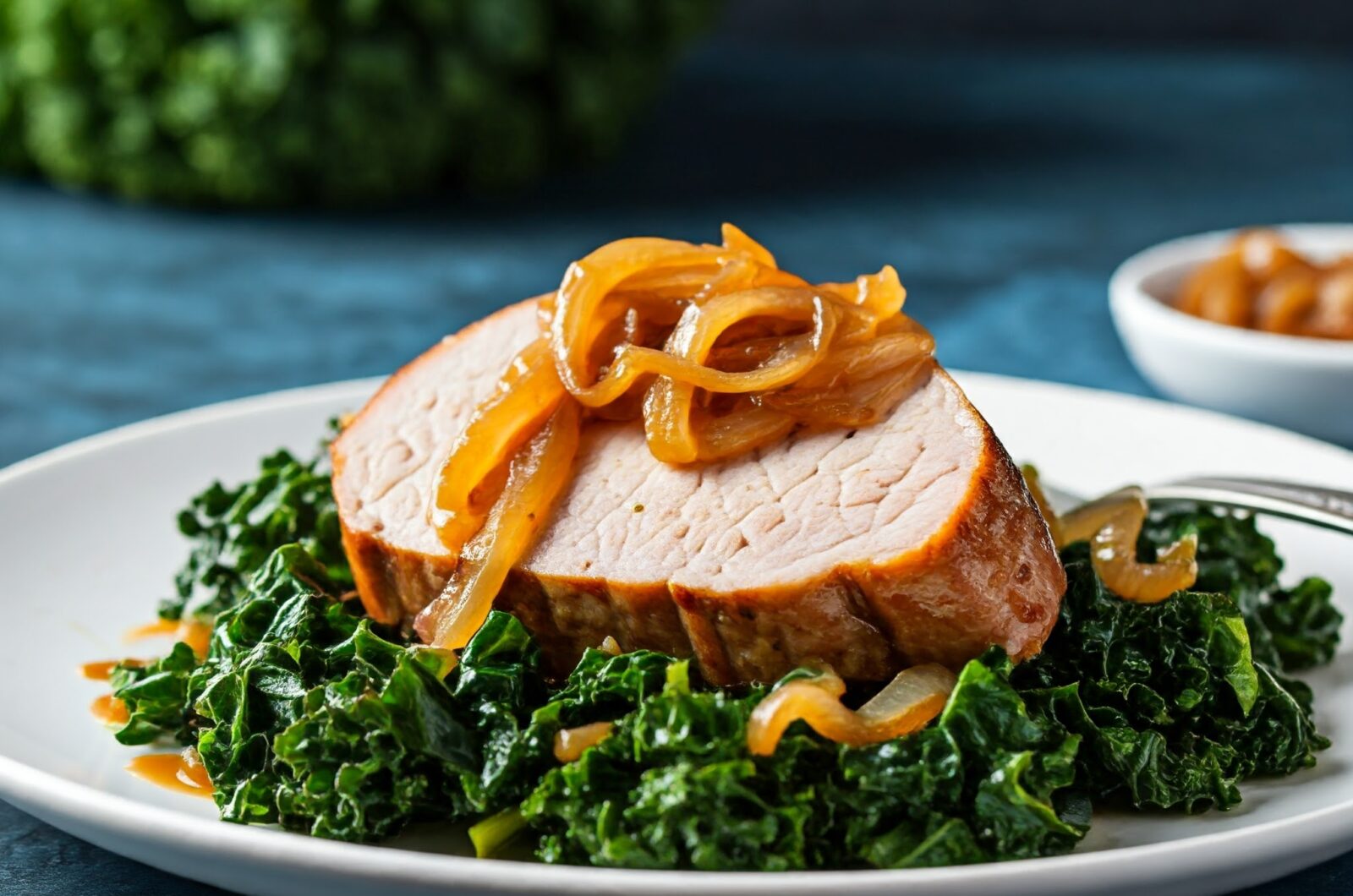 Brunkål med flæsk og karamel