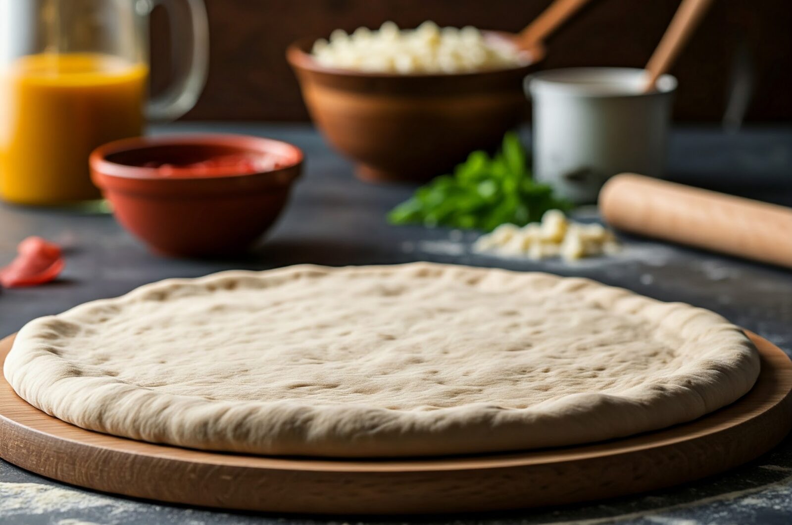 Basisopskrift på pizzadej