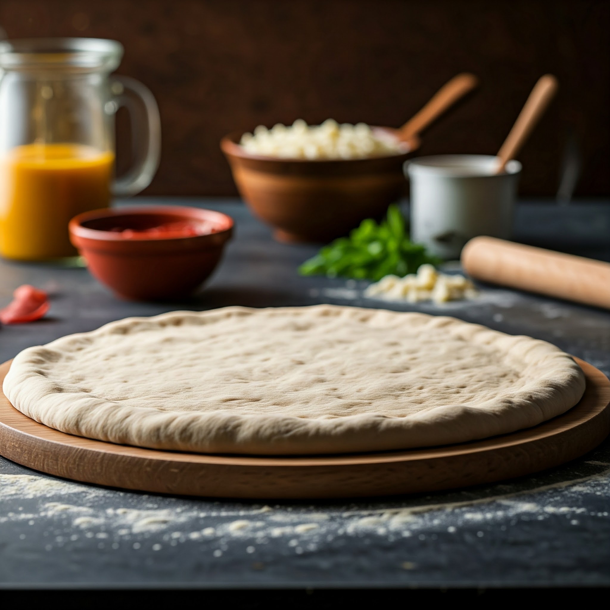 Basisopskrift på pizzadej
