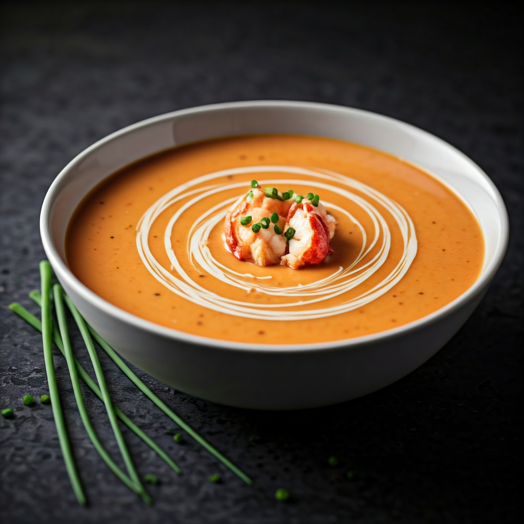 Hummerbisque med cognac og fløde