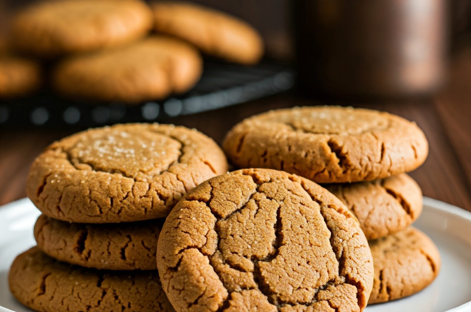 Småkager med ingefær og nelliker