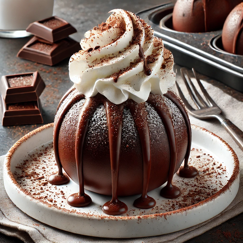 Keto Chokoladebombe med Flødeskum