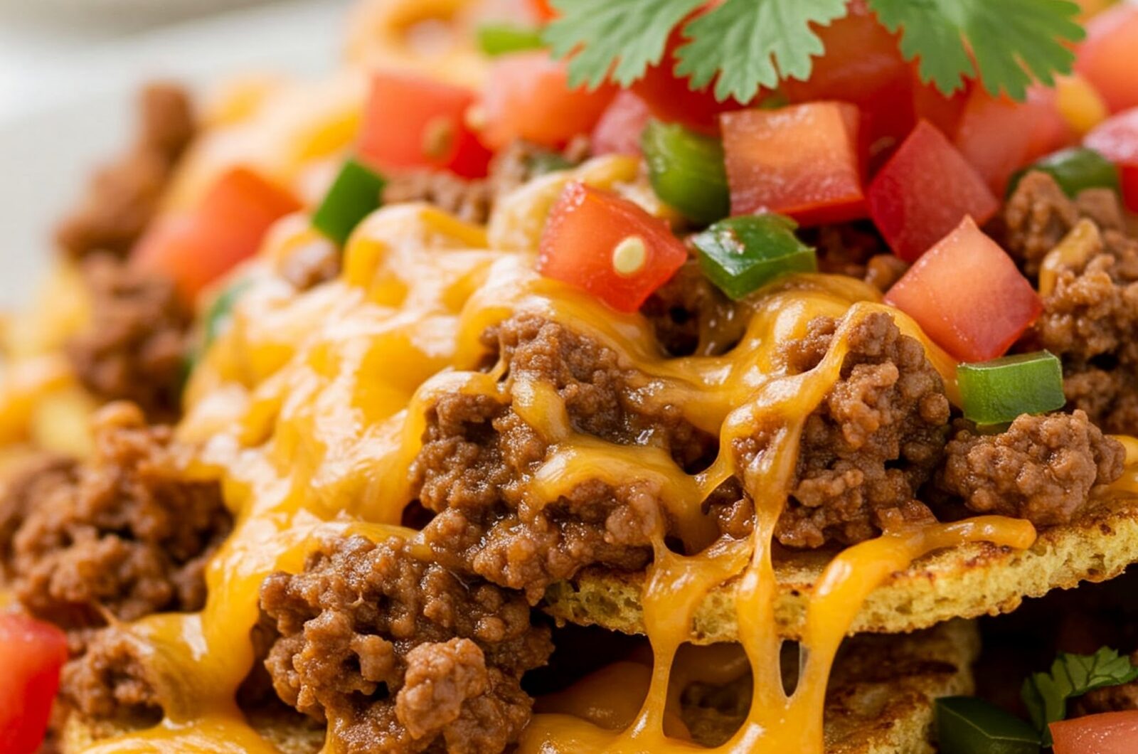 Keto Nachos med osteskaller og tacofyld