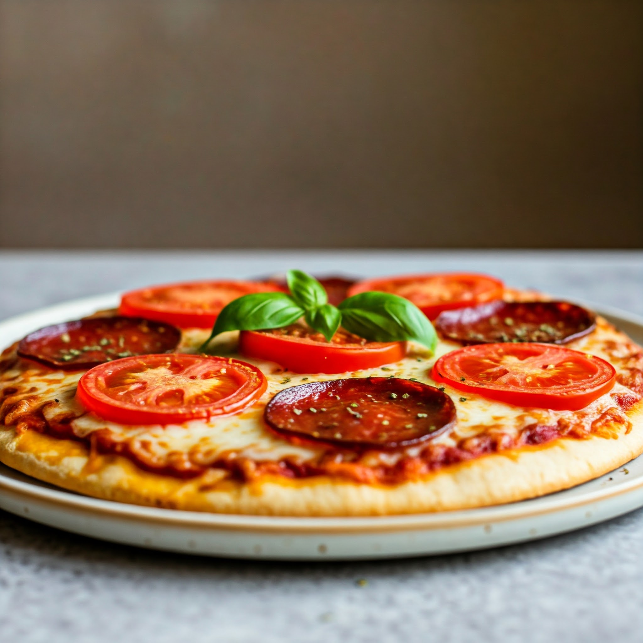 Keto-pizza med sprød bund
