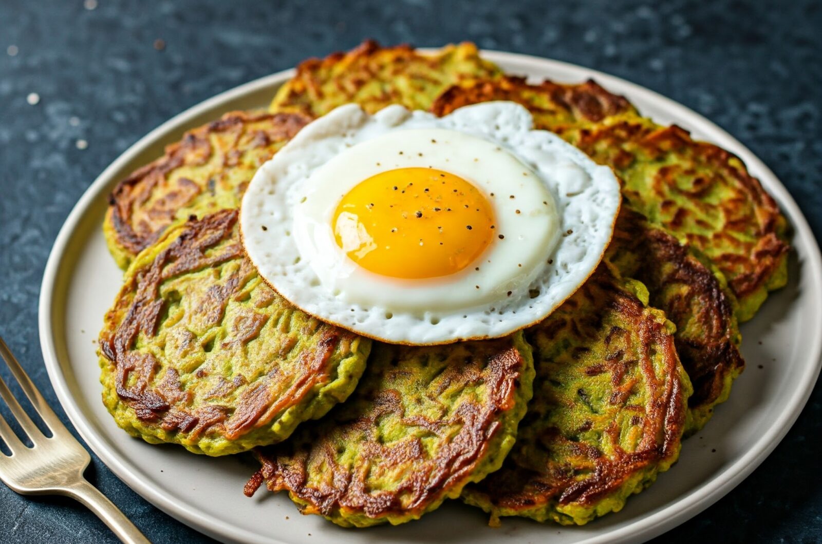 Squashrøsti med spejlæg