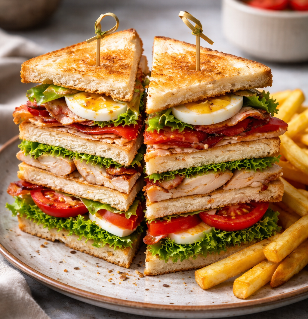 Den klassiske club sandwich