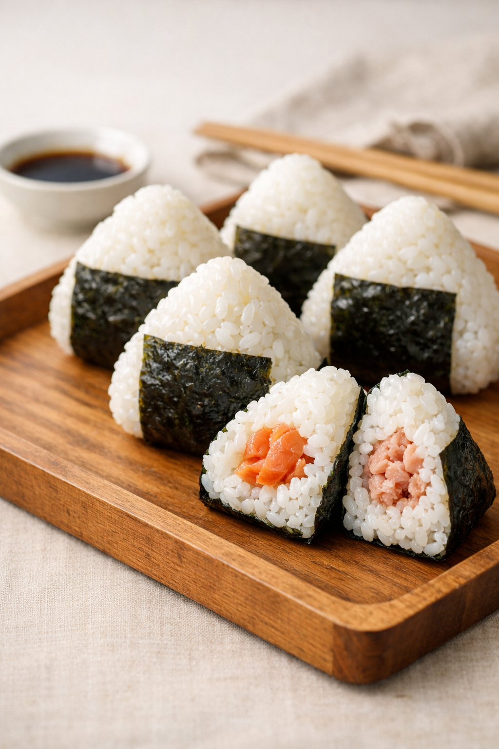 Onigiri – japanske risboller med fyld